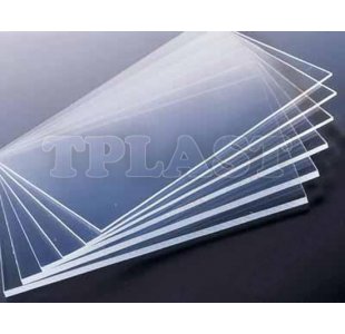 Poliwęglan lity bezbarwny o wymiarach: 2050 x 3050 mm gr. 3 mm