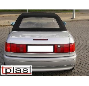 Szyba cabrio miękka o wymiarach 51 x 102,5 cm do AUDI 80 B4 CABRIO (SSC003)