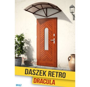 Daszek nad drzwi retro Dracula 180x70cm