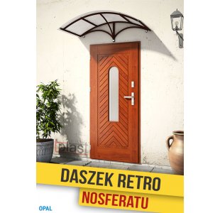 Daszek nad drzwi retro Nosferatu 180x90cm