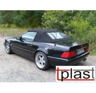 Szyba cabrio miękka o wymiarach 65 x 150 cm do MERCEDES BENZ SL500 (SSC012) 