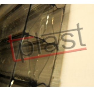 Poliwęglan 1 - komorowy gr. 10 mm x 2100 x 6000 brąz dymiony (PC10BR03) 