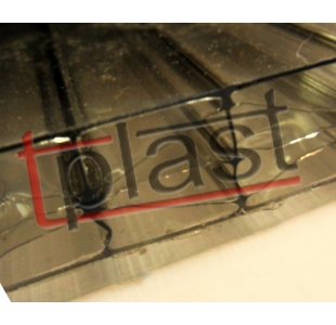 Poliwęglan 1 - komorowy gr. 10 mm x 2100 x 6000 brąz dymiony (PC10BR03) 