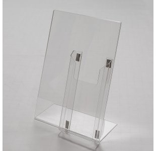 Stojak informacyjny typ "L" A4 + 1/3 A4 DL długoterminowy S3 PU PION (RSL017)
