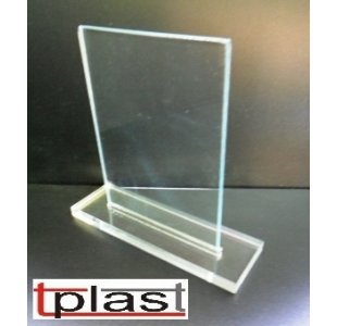 Stojak informacyjny A5 typ MENU z podstawką AKRYL POZIOM plexi (RSM021)