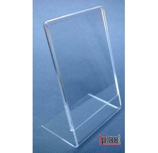 Stojak informacyjny typ "L" A6 długoterminowy plexi S3 PION (RSL011)