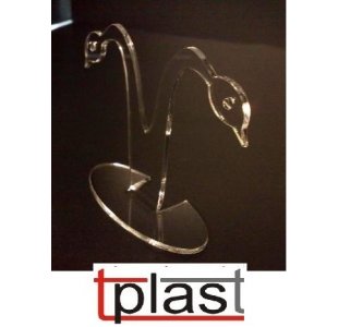 Stojak na kolczyki "łabędź" L70 35x60; wys.70 mm (RSK004)