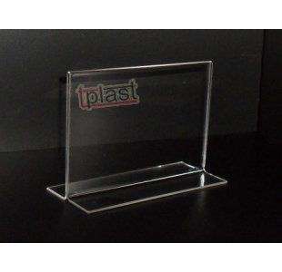 Stojak typ MENU A6 OMEGA S5 POZIOM długoterminowy plexi (RSM011)