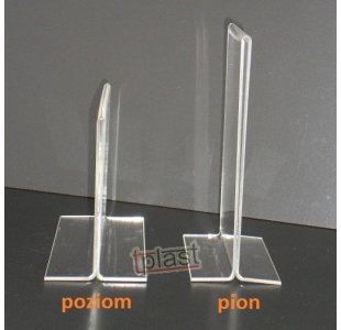 Stojak typ MENU A6 OMEGA S5 POZIOM długoterminowy plexi (RSM011)