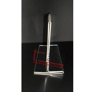 STOJAK typ T 9,9x21 cm 1/3 A4 (DL) z plexi POZIOM menu długoterminowy (RSM033)