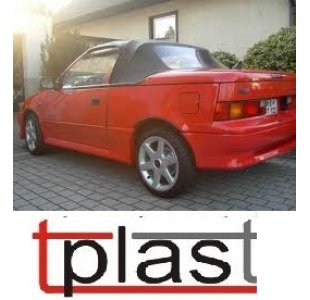 Szyba cabrio miękka o wymiarach 110 x 39 cm do GEO METRO CABRIO  (SSC010)